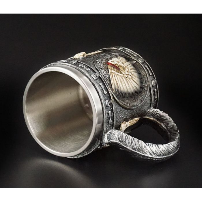 Чаша "Индеец" из полистоуна CUP-41