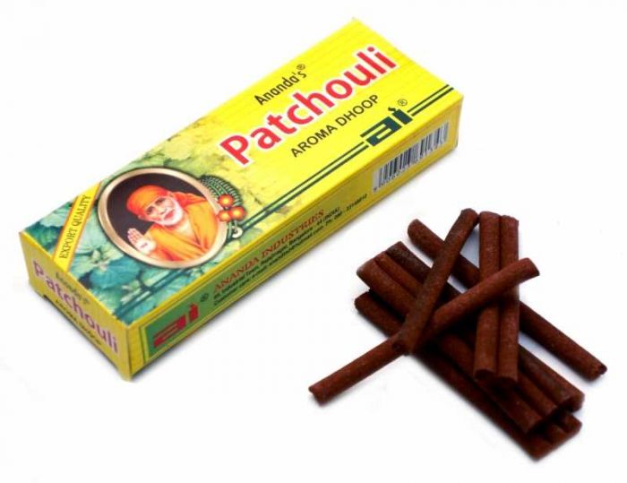 Ароматичні палички безосновні Пачулі Анандс ANAND'S PATCHOULI AROMA DHOOP