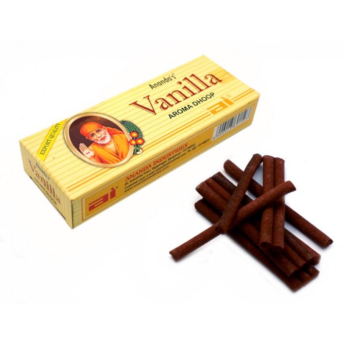 Аромапалички безосновні Ваніль Анандс ANAND'S VANILLA DHOOP