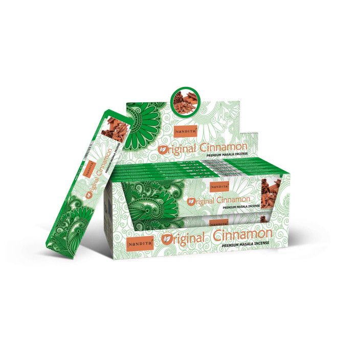 Аромапалочки Корица Нандита Nandita Organic Cinnamon 15 грамм