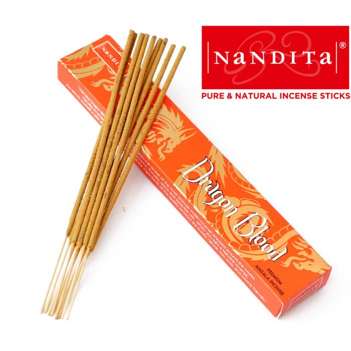 Аромапалочки Кровь Дракона Нандита Nandita Dragon Blood 15 грамм