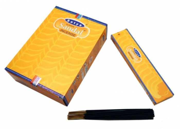 Аромапалочки Супер Сандал Сатья Satya Super Sandal 18 грамм