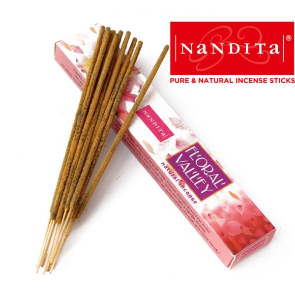 Аромапалочки Цветочная долина Нандита Nandita Floral Valley 15 грамм