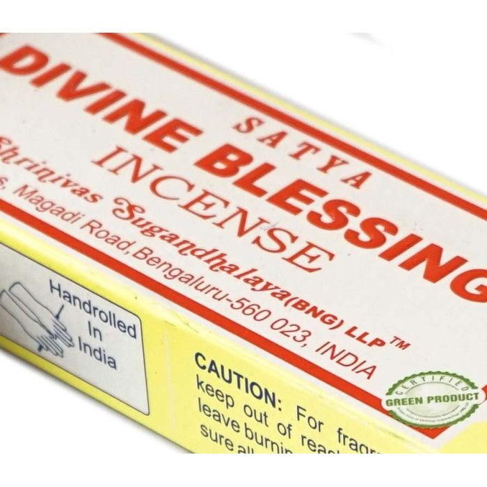 Благовония Божественное Благословение Сатья Satya Divine Blessings 15 грамм