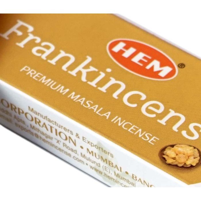 Благовония Ладан HEM Masala Frankincense 15 грамм